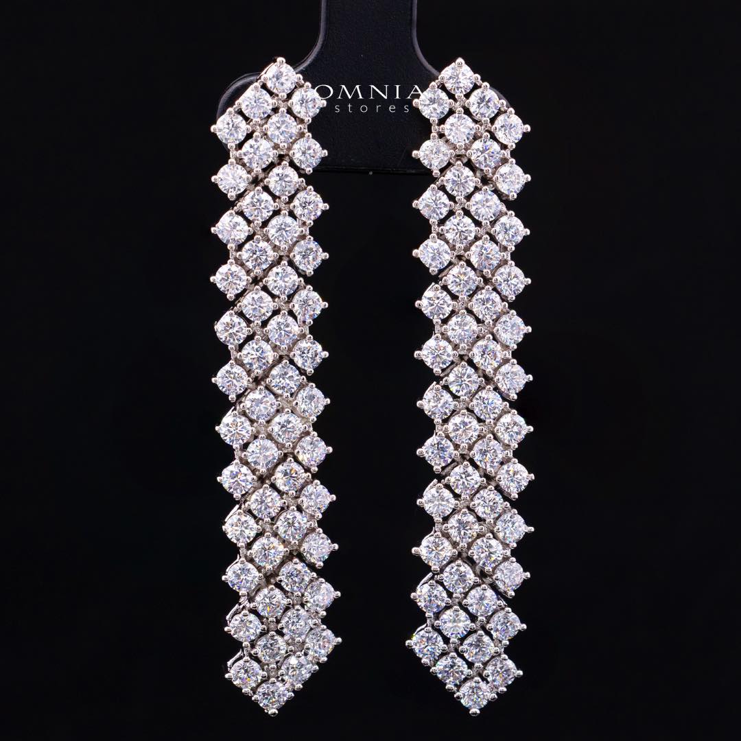Omnia Thea Bridal Full Set Accessories High Quality Zircon Stone Premium Rhodium Plated