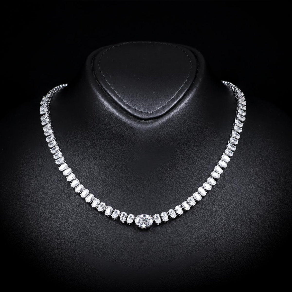Arrah White Luxury Bridal Full Set | 925 Sterling Silver with High-Quality Simulated Diamonds
