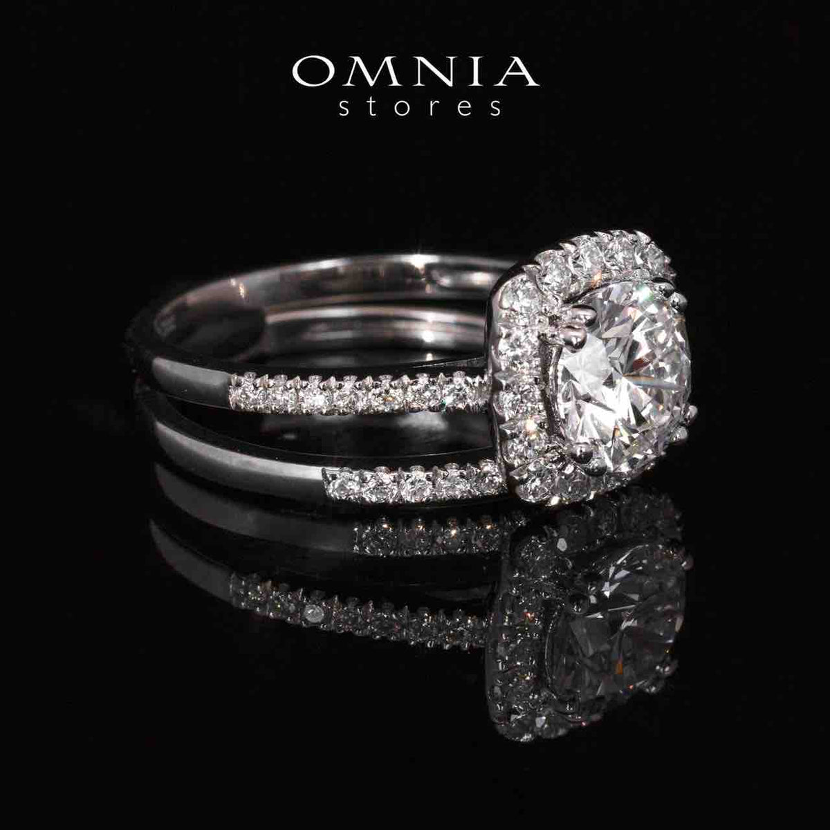 Neila Lab Grown Stones With IGI Certified Princess Cut D VVS 2 White Ring in 925 Silver High Quality 1.5ct
