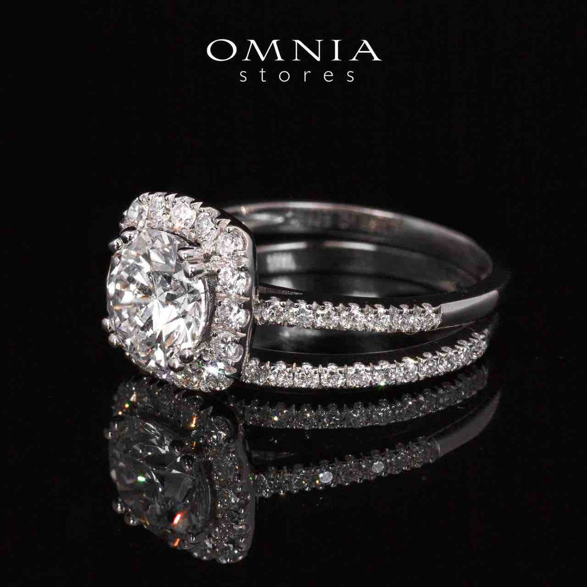 Neila Lab Grown Stones With IGI Certified Princess Cut D VVS 2 White Ring in 925 Silver High Quality 1.5ct