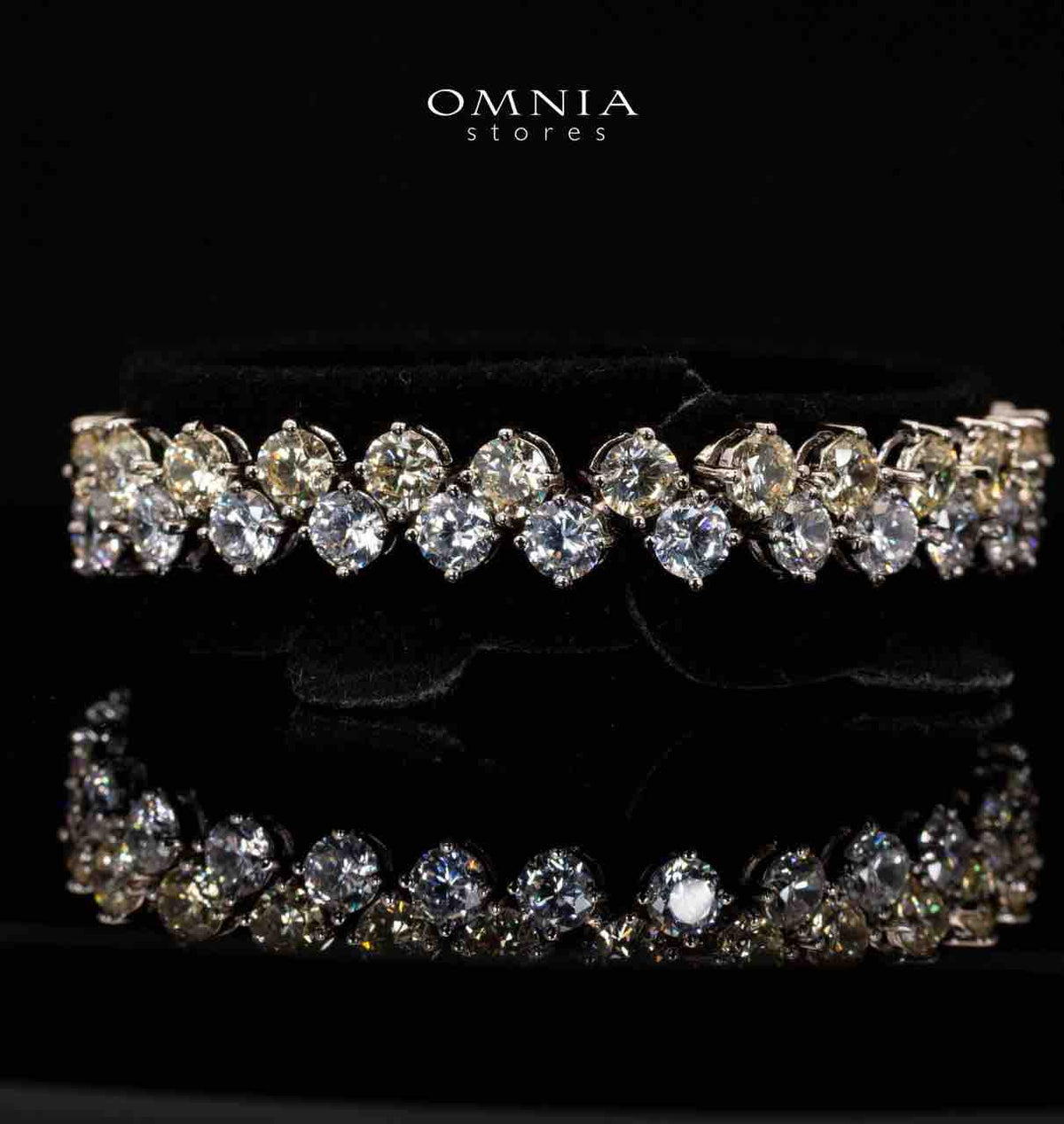 Hessa Yellow and Whte Luxury Bridal Full Set in High Quality Simulated Diamonds - OMNIASTORES UAE