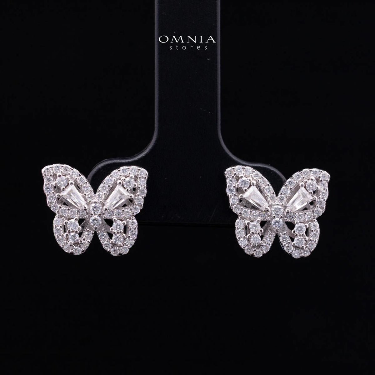 Shenique White Moissanite Necklace and Earrings Set in 925 Sterling Silver