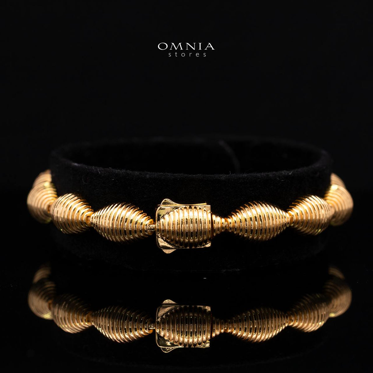 Arwenna Gold-Plated Bracelet with Premium Simulated Diamonds and Certificate in 925 Sterling Silver