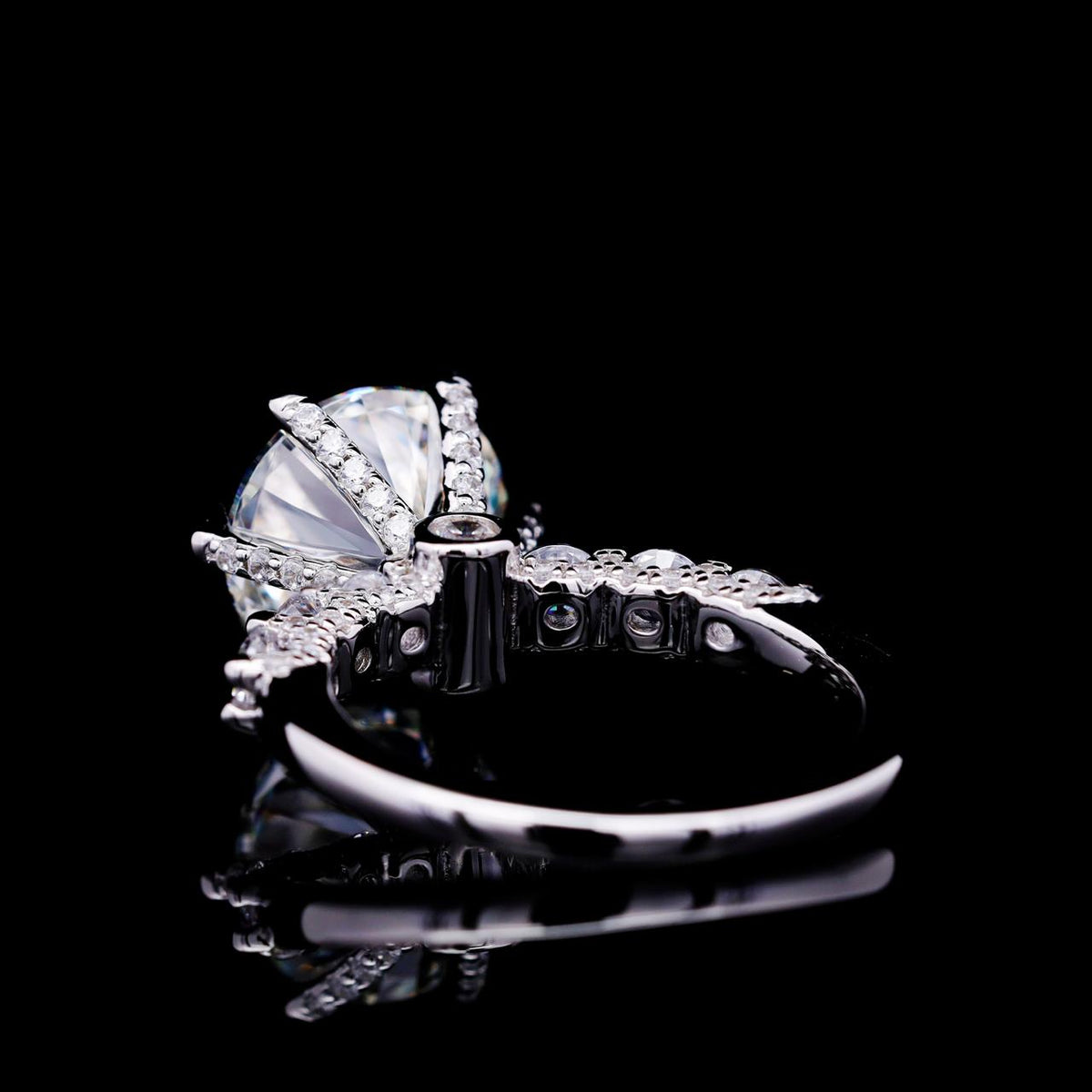 Sudheena 5 Carat Ring with Certificate | High-Quality Simulated Diamonds in 925 Sterling Silver
