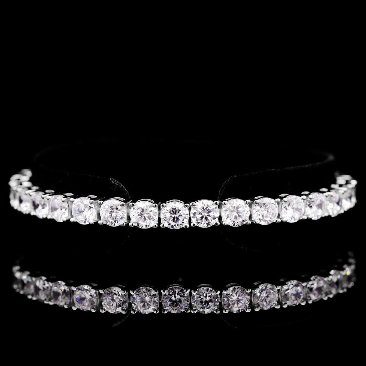 Rowan White Luxury Bridal Full Set | 925 Sterling Silver with High-Quality Simulated Diamonds