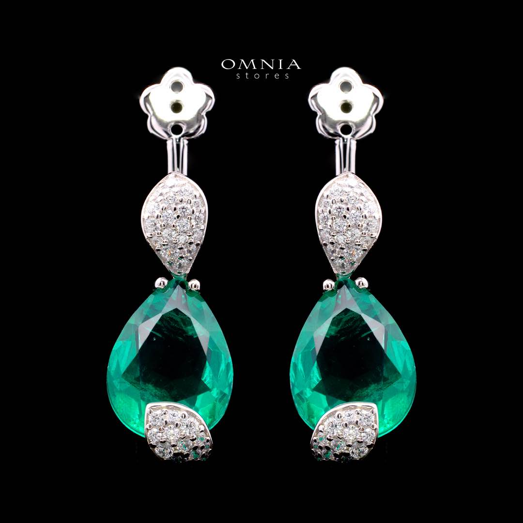 Omnia Elora Earring 925 Silver Accessories In High Quality Simulated Diamonds - Image 5