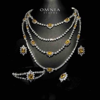 Omnia Blair Dark Yellow Bridal Full Set