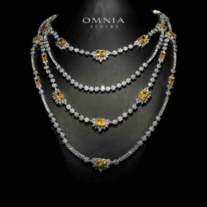 Omnia Blair Dark Yellow Bridal Full Set - Image 2