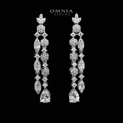 Omnia Syla White Zircon jewellery Set - Image 3