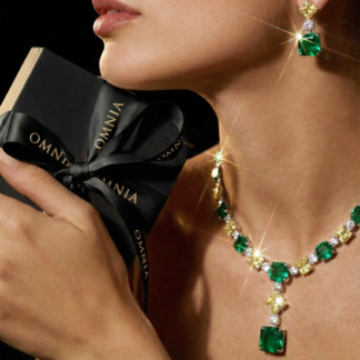 Omnia Salwa Necklace & Earrings