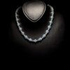 Omnia Asiya Sky Blue Necklace 92.5 Silver In High Quality Simulated diamonds - Image 3