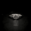 Omnia Omaira Classic Ring in 92.5 Silver with High Quality Iced Cut Stone - Image 5