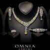 Omnia Reman Yellow Full Set Accessories in High Quality Zircon Stone in Rhodium Plated - Image 3