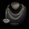 Omnia Dalal Necklace High Quality Fashion Accessories with Paper box
