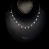 Omnia Anara White Necklace 92.5 Silver In High Quality Simulated diamonds - Image 3