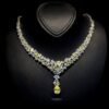 Omnia Reman Yellow Full Set Accessories in High Quality Zircon Stone in Rhodium Plated - Image 2