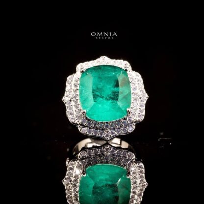 Omnia Shaykah turquoise Ring Accessories in High Quality Copper Gold Plated