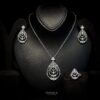 Omnia Mira White Set Accessories in High Quality Zircon Stone