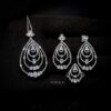 Omnia Mira White Set Accessories in High Quality Zircon Stone - Image 2