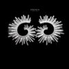 Omnia Shadya Stud Earrings in High Quality Zircon Stone Rhodium Plated - Image 3