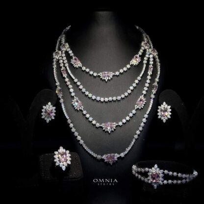 Omnia Blair Pink Bridal Full Set