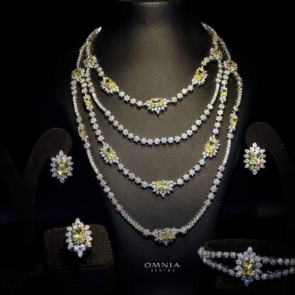 Omnia Blair Yellow Bridal Full Set