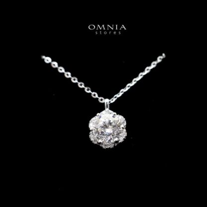 Omnia Rita White Set in 92.5 Silver with High Quality Moissanite Stone - Image 9
