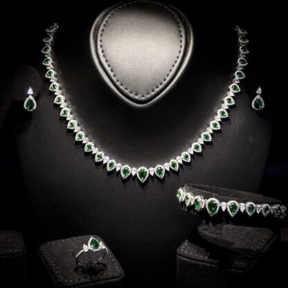 Omnia Emerald Grace Bridal Set - Image 2