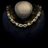 Omnia Infinity Chains Bridal Full Set with High-Quality Simulated Diamonds Gold Plated - Image 3