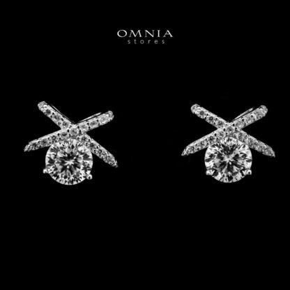 Omnia Aisha White Set in 92.5 Silver with High-Quality Moissanite Stone - Image 4