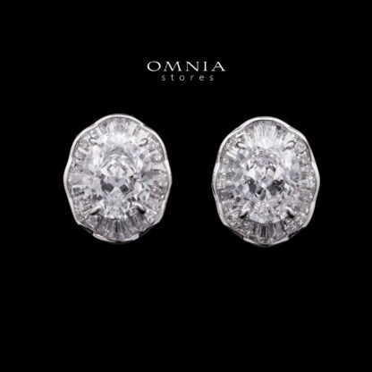 Omnia Camila White Set in 92.5 Silver with High-Quality Ice Cut Stones - Image 4