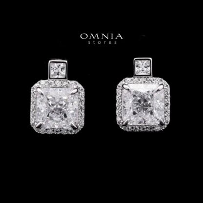 Omnia Sofia White Set in 92.5 Silver with High-Quality Ice Cut Stones - Image 4