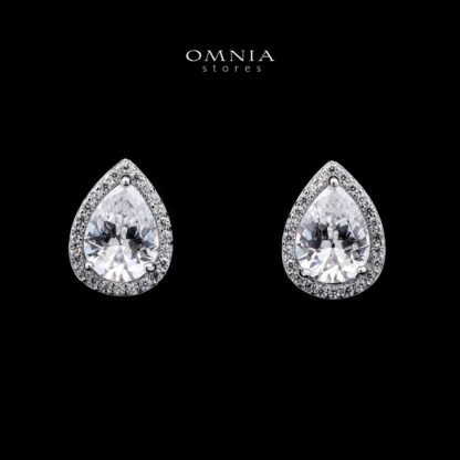 Omnia Salsabil White Set in 92.5 Silver with High-Quality Zircon Stones - Image 4