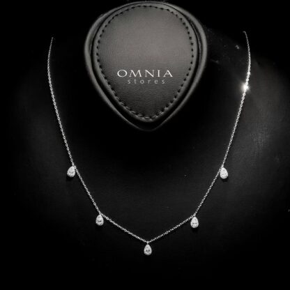 Omnia Basant White Set in 92.5 Silver with High-Quality Zircon Stones - Image 3