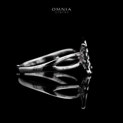 Omnia Aaliyah Butterfly Ring in High Quality 925 Silver - Image 3