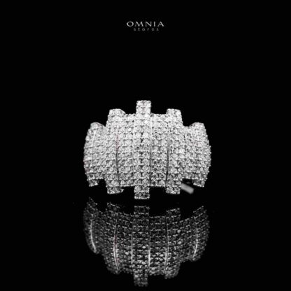 Omnia Ashley Bridal Full Set Accessories High Quality Zircon Stone in Rhodium Plated - Image 4