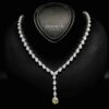 Omnia Radya Yellow Bridal Full Set in High Quality Zircon Stone Rhodium Plated - Image 2