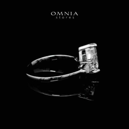 Love White Ring In 925 Silver High Quality Simulated Diamonds - Image 2