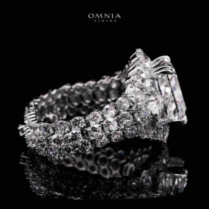 Nahid White Bracelet In 925 Silver Certified High Quality Lab Grown Stones - Image 2