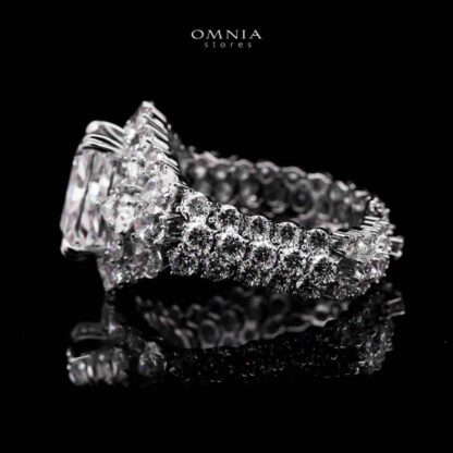 Nahid White Bracelet In 925 Silver Certified High Quality Lab Grown Stones - Image 4