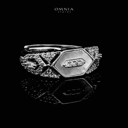 Omnia Raya Bridal Full Set Accessories in High Quality Zircon Stone in Rhodium Plated - Image 3