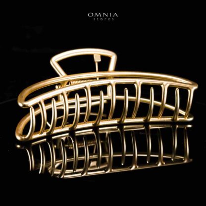 Omnia Talia Gold Hair Clip with High Quality Rhodium Plated - Image 2