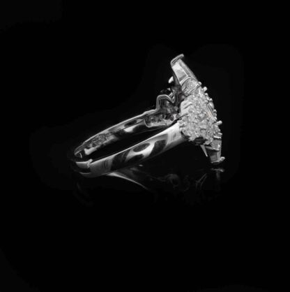Omnia Syla White Bridal Full Set in 925 Silver with High Quality Simulated Diamonds - Image 6