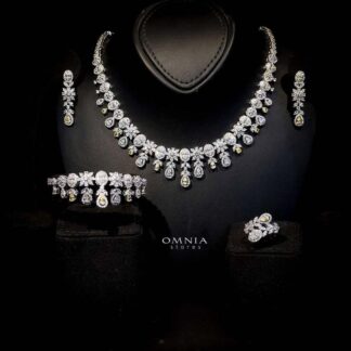 Omnia Trisha Yellow Bridal Zircon Full Set