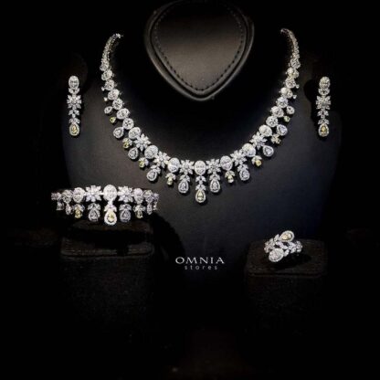 Omnia Trisha Yellow Bridal Zircon Full Set