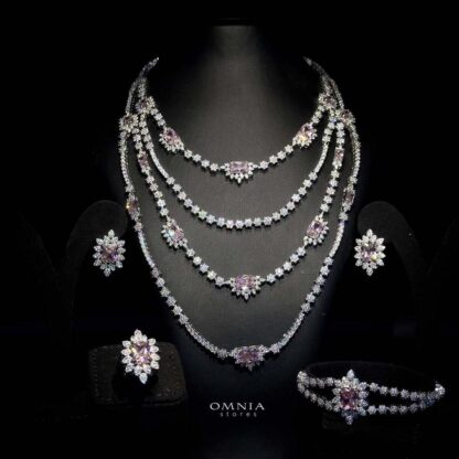 Omnia Blair Pink Bridal Full Set