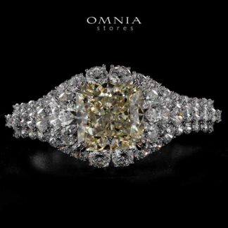 Nahid Yellow Silver Bracelet In 925 Silver High Quality Certified Lab Crafted Stones