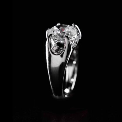 Omnia Maida Silver Ring In 925 Silver High Quality Certified Lab Crafted Stones - Image 4