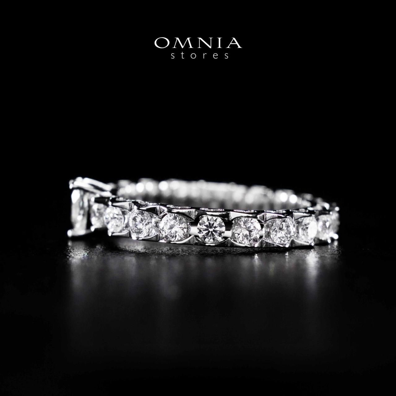 Omnia Ayshan White Heart Shape Ring In 925 Silver High Quality Certified Lab Crafted Stones - Image 6