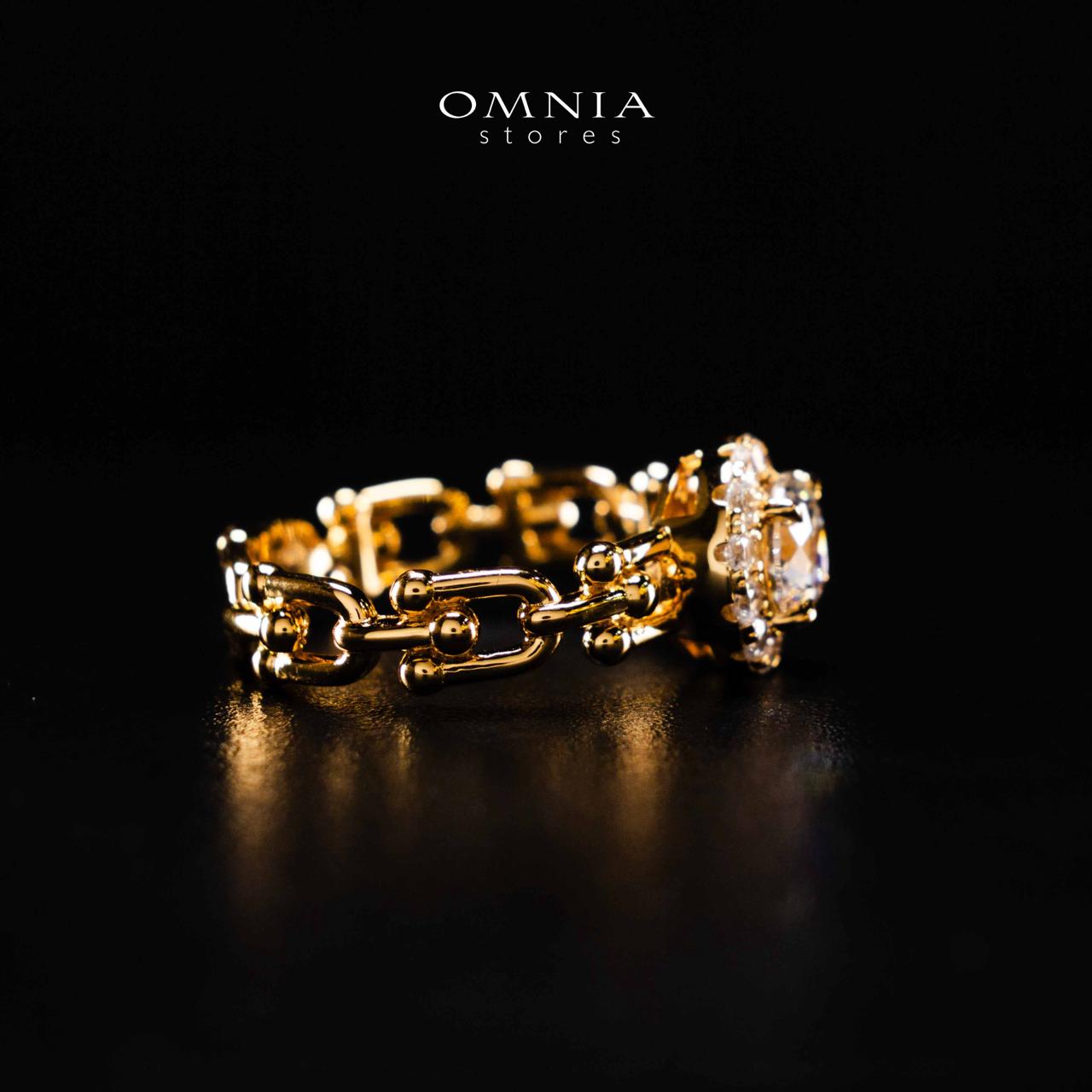 Omnia Shifaa Gold Ring In 925 Silver High Quality Certified Lab Crafted Stones - Image 6